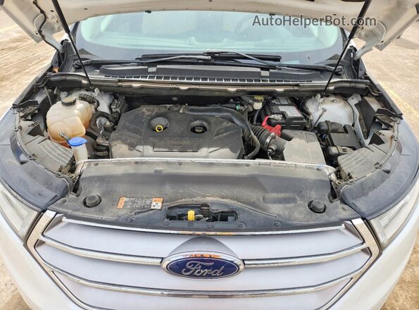 2FMPK4K97HBC09415 2017 FORD EDGE White უკანა სალონის ხედი