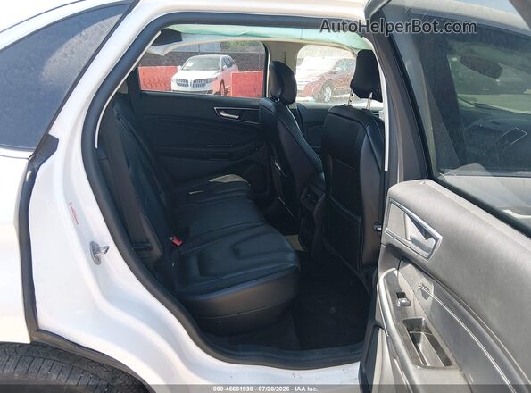2FMPK4K97JBB69990 2018 FORD EDGE White Vista de la etiqueta del VIN