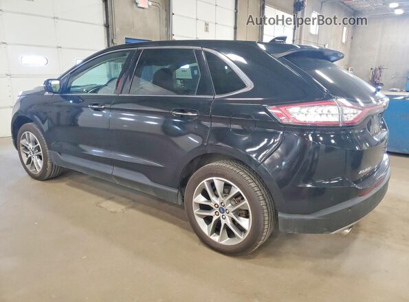 2FMPK4K97JBC50066 2018 FORD EDGE Black Tył lewy