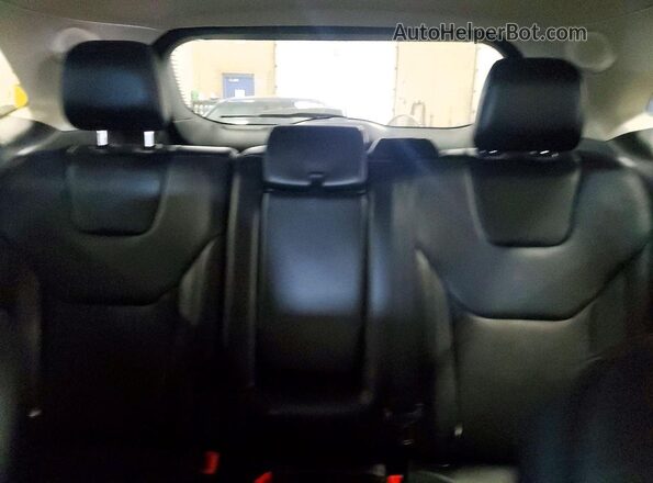 2FMPK4K97JBC50066 2018 FORD EDGE Black Widok tylnych siedzeń