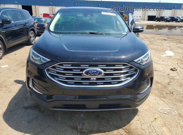 2FMPK4K97KBB60837 2019 FORD EDGE Black წინა ხედი
