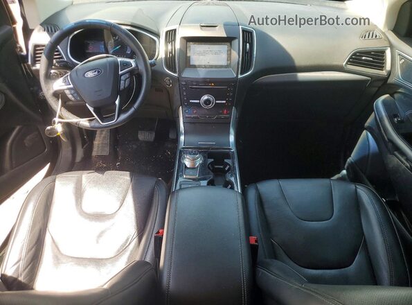 2FMPK4K97KBB60837 2019 FORD EDGE Black წინა პანელის ხედი