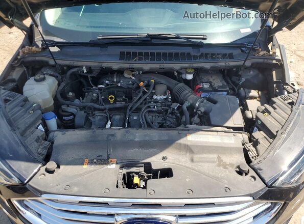2FMPK4K97KBB60837 2019 FORD EDGE Black ძრავის განყოფილების ხედი