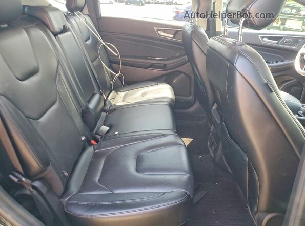 2FMPK4K97KBB60837 2019 FORD EDGE Black უკანა სალონის ხედი