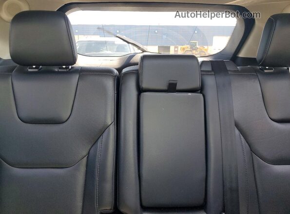 2FMPK4K97KBB60837 2019 FORD EDGE Black უკანა სავარძლების ხედი