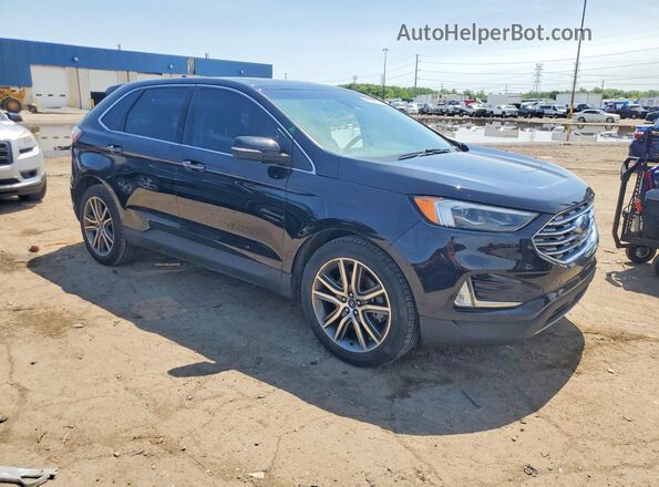 2FMPK4K97KBB60837 2019 FORD EDGE Black წინა მარჯვენა