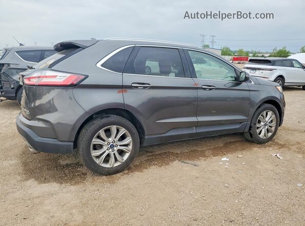 2FMPK4K97KBB63009 2019 FORD EDGE Gray Tył prawy