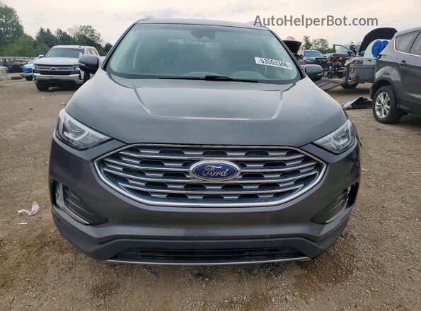 2FMPK4K97KBB63009 2019 FORD EDGE Gray Widok z przodu