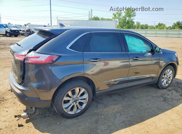 2FMPK4K97LBA41669 2020 FORD EDGE Gray Задня ліва чверть