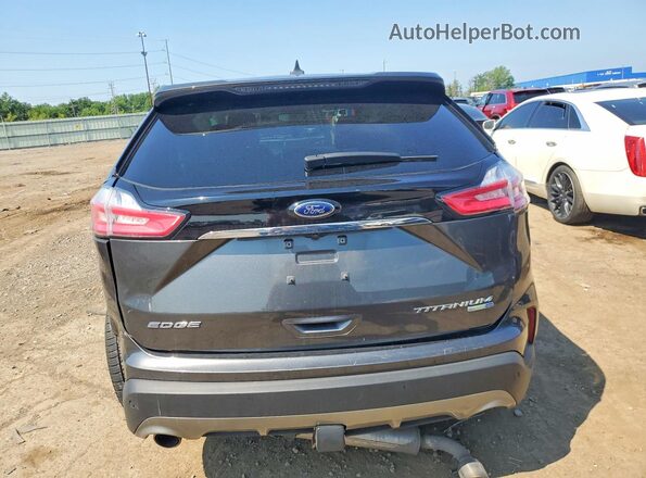 2FMPK4K97LBA41669 2020 FORD EDGE Gray Вид спереду