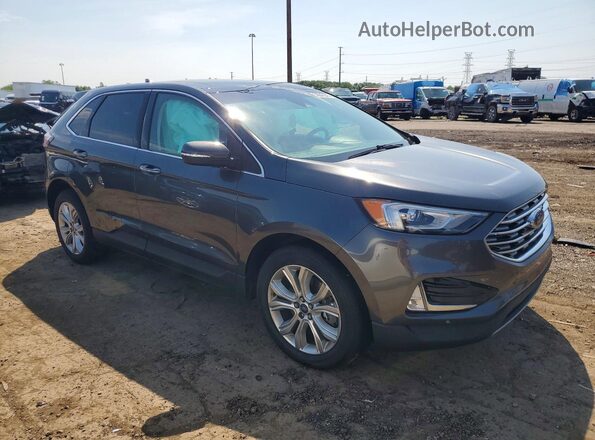 2FMPK4K97LBA41669 2020 FORD EDGE Gray Задня права чверть