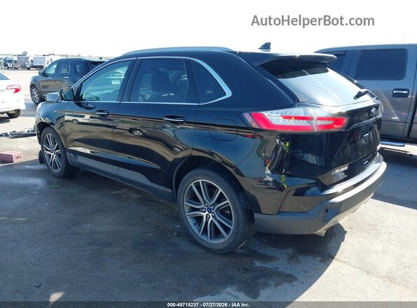 2FMPK4K97LBA75188 2020 FORD EDGE Black Rear left