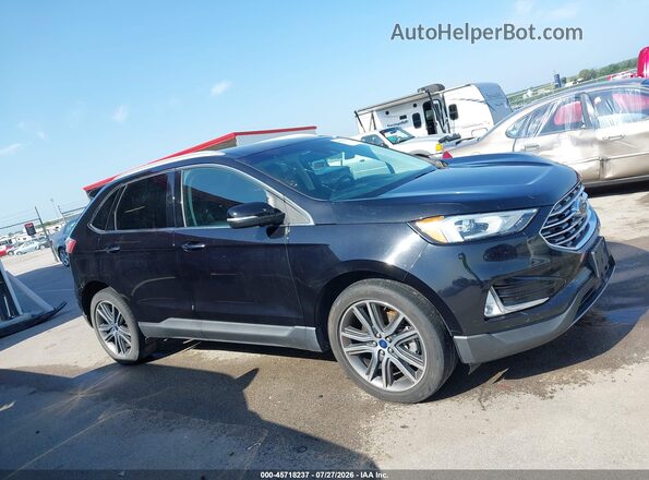 2FMPK4K97LBA75188 2020 FORD EDGE Black Rear interior view