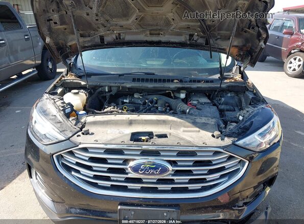 2FMPK4K97LBA75188 2020 FORD EDGE Black Rear view