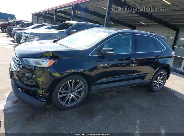 2FMPK4K97LBA75188 2020 FORD EDGE Black 360 interior view
