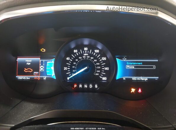 2FMPK4K97MBA59879 2021 FORD EDGE White Вид задніх сидінь