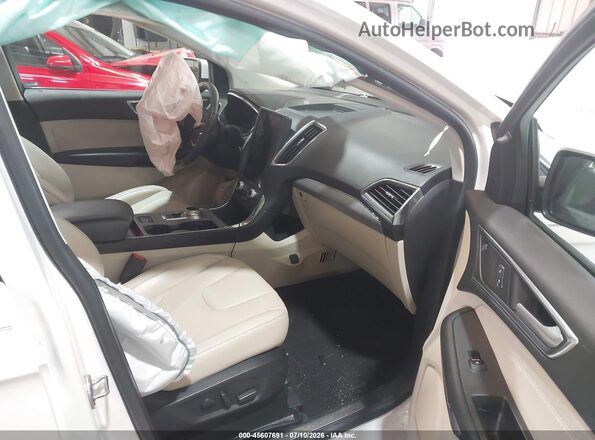 2FMPK4K97MBA59879 2021 FORD EDGE White Вид салону спереду