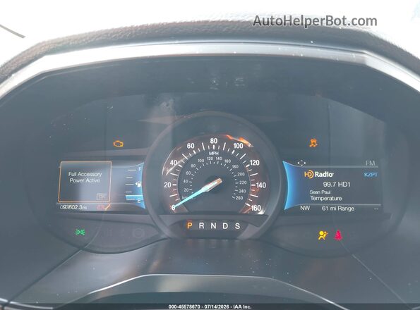 2FMPK4K97NBA29248 2022 FORD EDGE Серый Вид задних сидений