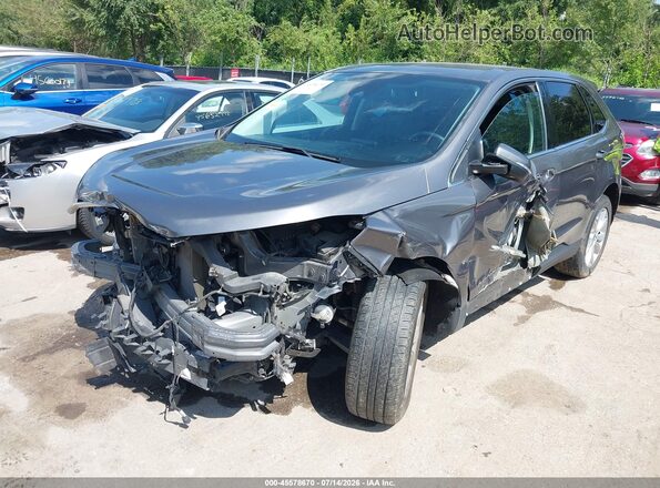 2FMPK4K97NBA29248 2022 FORD EDGE Серый Передняя левая четверть