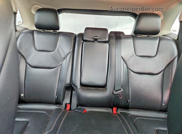 2FMPK4K97NBA45367 2022 FORD EDGE Burgundy Вид задніх сидінь