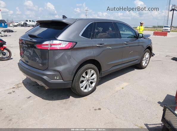 2FMPK4K97PBA19144 2023 FORD EDGE Серый Задняя правая четверть