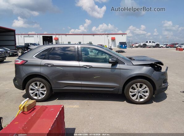 2FMPK4K97PBA19144 2023 FORD EDGE Серый Панорамный вид салона 360°