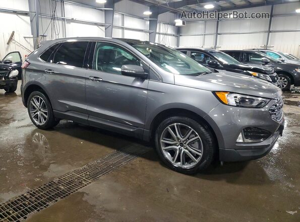 2FMPK4K97PBA54198 2023 FORD EDGE Gray Առջևի աջ