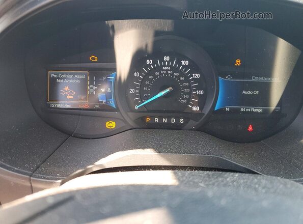 2FMPK4K97RBA04811 2024 FORD EDGE Maroon Instrument cluster view