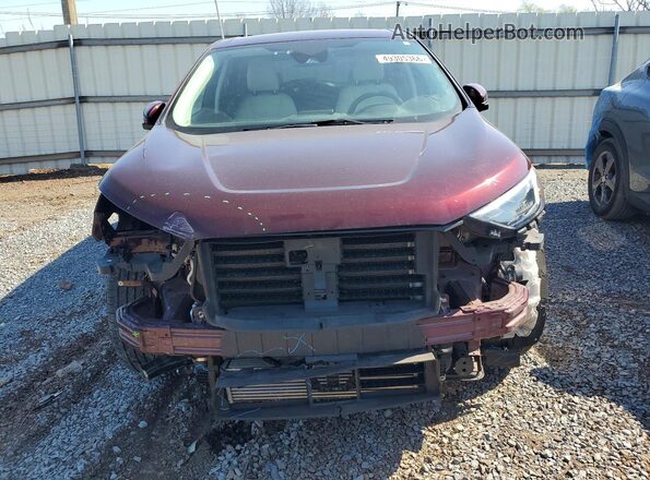2FMPK4K97RBA04811 2024 FORD EDGE Maroon Front view