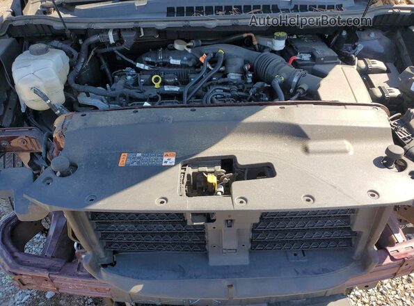 2FMPK4K97RBA04811 2024 FORD EDGE Maroon Engine compartment view