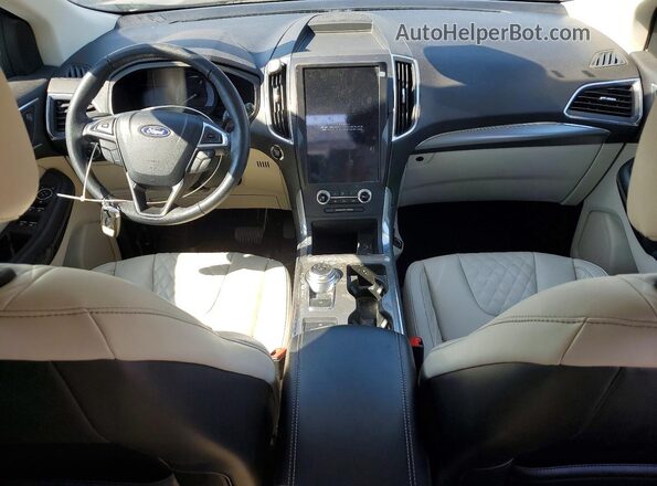2FMPK4K97RBA04811 2024 FORD EDGE Maroon Dashboard view