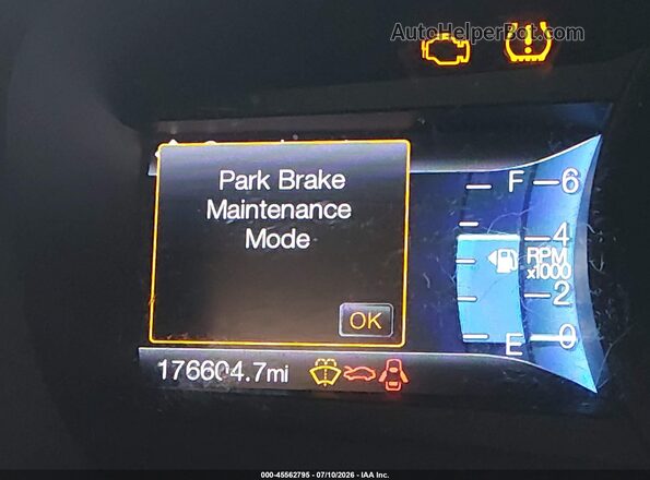 2FMPK4K98GBB43164 2016 FORD EDGE Red 