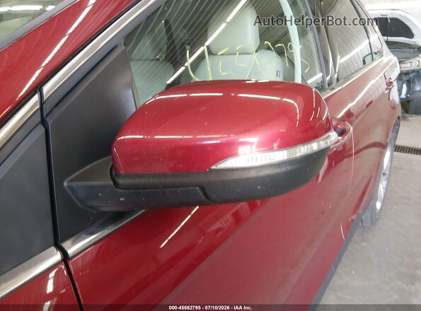 2FMPK4K98GBB43164 2016 FORD EDGE Red ხელსაწყოთა პანელის ხედი