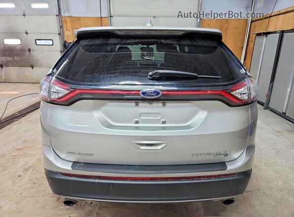 2FMPK4K98JBB06820 2018 FORD EDGE Silver Rear view