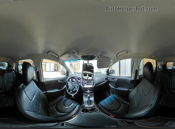 2FMPK4K98JBB06820 2018 FORD EDGE Silver 360 interior view