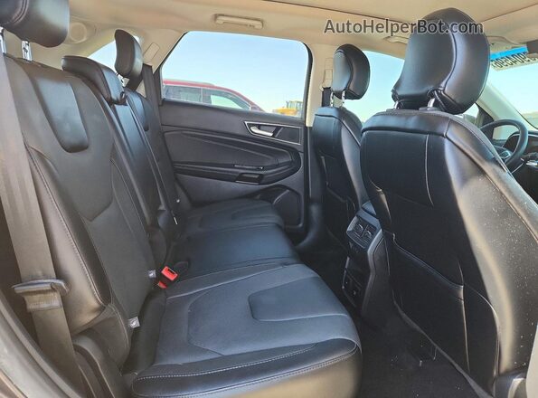 2FMPK4K98JBC47435 2018 FORD EDGE Gray Вид задньої частини салону