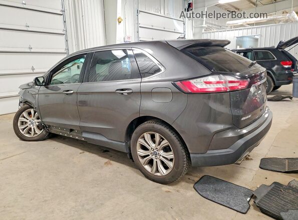 2FMPK4K98KBB24901 2019 FORD EDGE Серый Задняя левая четверть