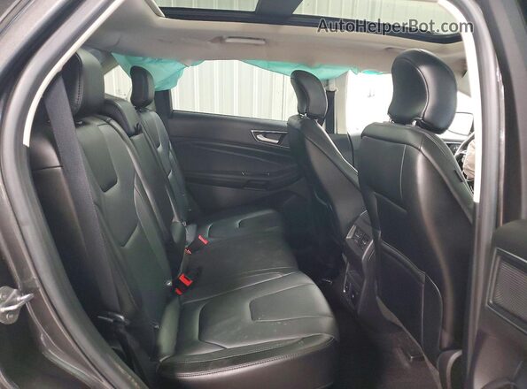 2FMPK4K98KBB24901 2019 FORD EDGE Серый Вид задней части салона