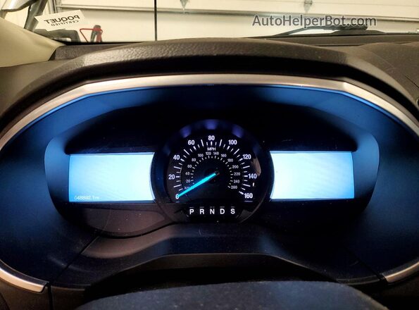 2FMPK4K98KBB24901 2019 FORD EDGE Серый Вид щитка приборов