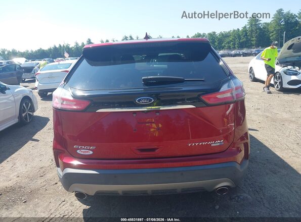 2FMPK4K98KBB33873 2019 FORD EDGE Красный 