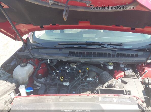 2FMPK4K98KBB33873 2019 FORD EDGE Красный Вид сзади
