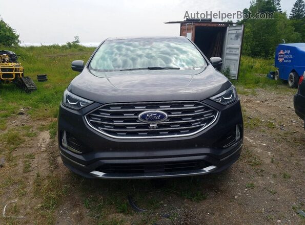 2FMPK4K98KBC65726 2019 FORD EDGE Charcoal Vista frontal