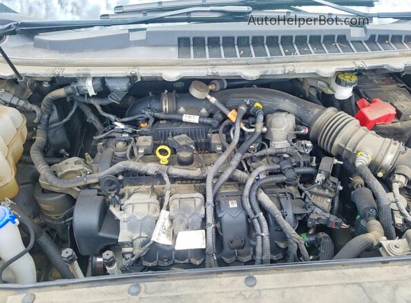 2FMPK4K98KBC65726 2019 FORD EDGE Charcoal Vista del compartimento del motor