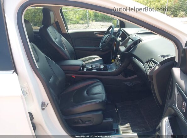 2FMPK4K98LBA07479 2020 FORD EDGE White Front interior view