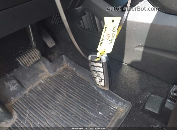 2FMPK4K98LBA07479 2020 FORD EDGE White Dashboard view