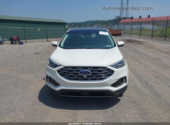 2FMPK4K98LBA07479 2020 FORD EDGE White Rear interior view