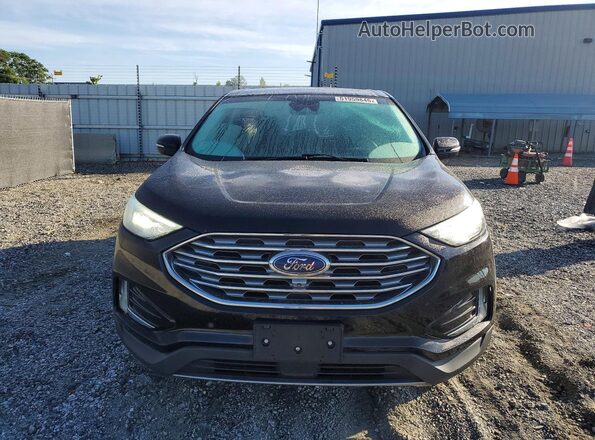 2FMPK4K98NBA37858 2022 FORD EDGE Черный Вид спереди