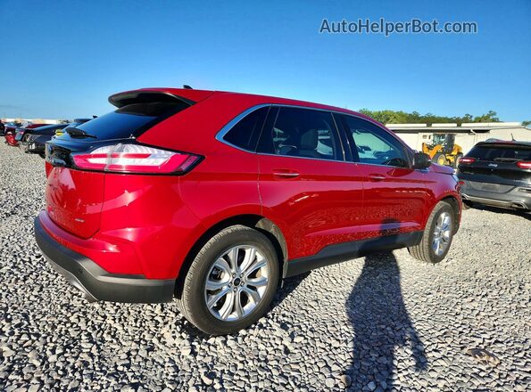 2FMPK4K98PBA23753 2023 FORD EDGE Red Trasero derecho