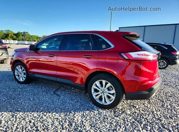 2FMPK4K98PBA23753 2023 FORD EDGE Red Trasero izquierdo