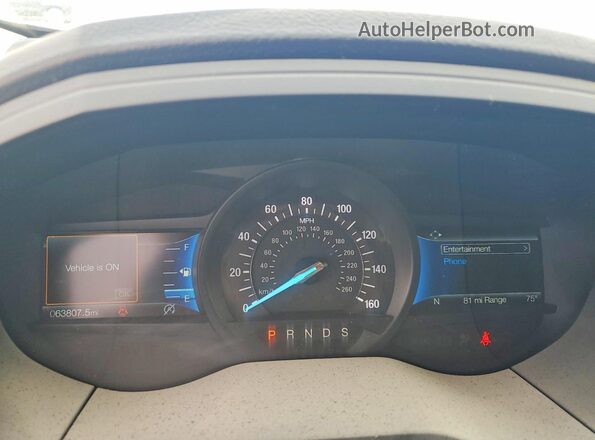 2FMPK4K98RBA51667 2024 FORD EDGE Black Vista del cuadro de instrumentos